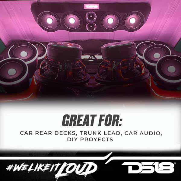 DS18 "DS18 Hydro EN46-35 Universal Speaker Enclosure for Cars & ATVs - Fits 4x6.5" Speakers & 2x1" Tweeters" - View 6 of 11