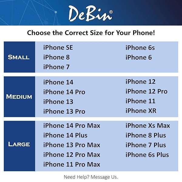 De-Bin De-Bin Holster for iPhone 15 Pro Max & More - Belt Clip Case for Phones with Cases | Fits 11, 12, 13, 14, 15 Pro Max & Plus - View 5 of 7