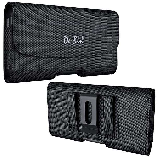 De-Bin De-Bin Holster for iPhone 15 Pro Max & More - Belt Clip Case for Phones with Cases | Fits 11, 12, 13, 14, 15 Pro Max & Plus - View 7 of 7