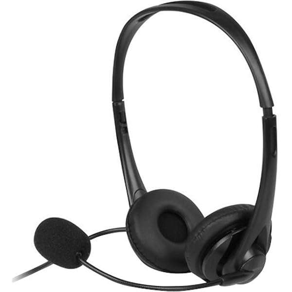 Aluratek Aluratek Wired USB Stereo Headset: Noise-Canceling Mic for Zoom, Teams, Gaming & Webinars - AWHU01FJ
