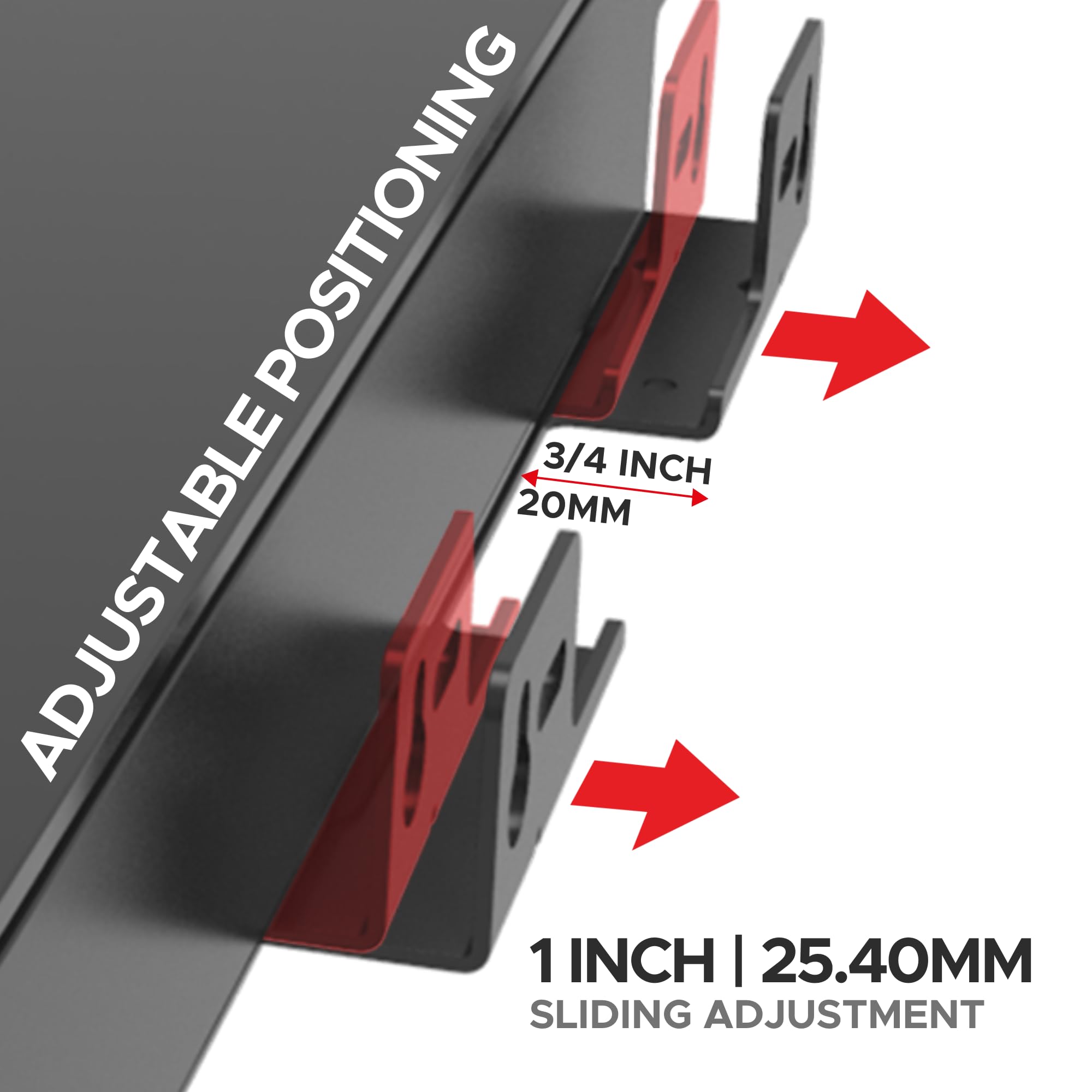 Sound Bass TV Speaker Wall Mount Bracket for Bose Soundbar | Complete Hardware Kit | UK Design by Soundbass - View 6 of 9