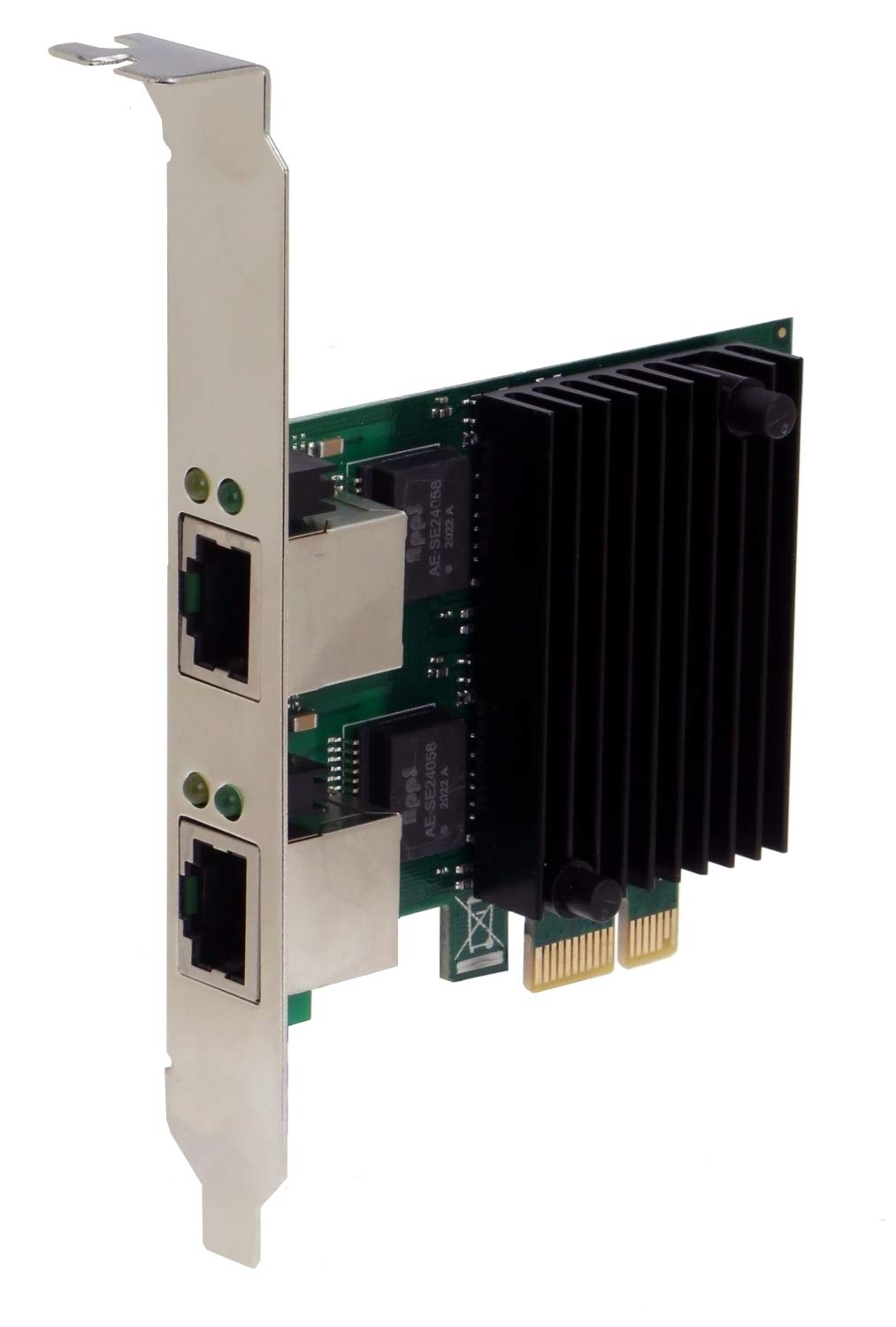 Sedna SEDNA PCI Express 2-Port 10/100/1G/2.5G Ethernet Adapter with Low Profile Bracket (RTL8125) - View 2 of 2