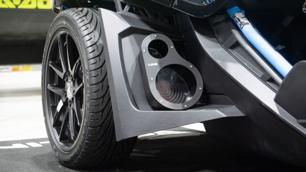 DS18 Hydro EN6P High Density Abs Universal Speaker Pods for Cars Trucks ATVs UVTs 2 Way Pod 1 X 6.5 and 1 X 1.5 Tweeters Set of 2 - View 4 of 9