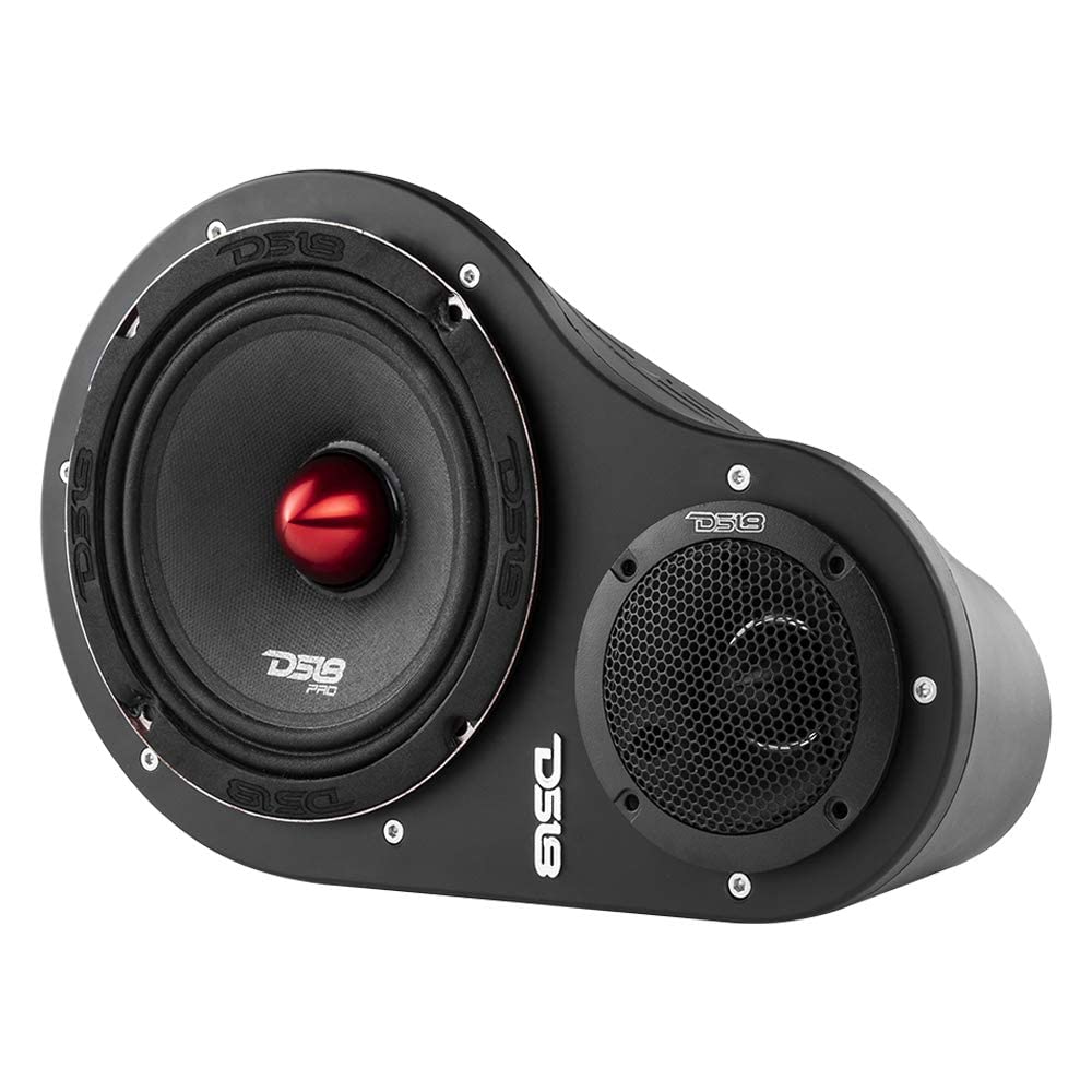 DS18 Hydro EN6P High Density Abs Universal Speaker Pods for Cars Trucks ATVs UVTs 2 Way Pod 1 X 6.5 and 1 X 1.5 Tweeters Set of 2 - View 6 of 9