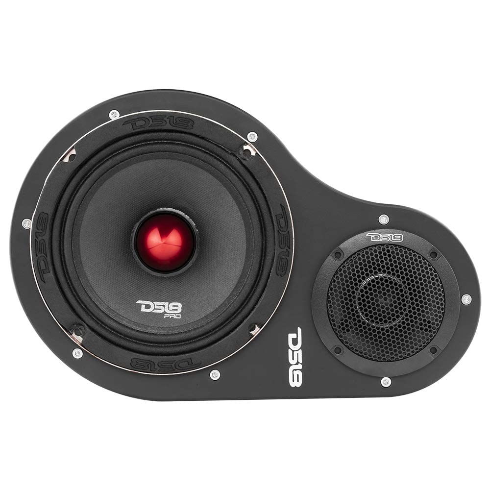 DS18 Hydro EN6P High Density Abs Universal Speaker Pods for Cars Trucks ATVs UVTs 2 Way Pod 1 X 6.5 and 1 X 1.5 Tweeters Set of 2 - View 9 of 9