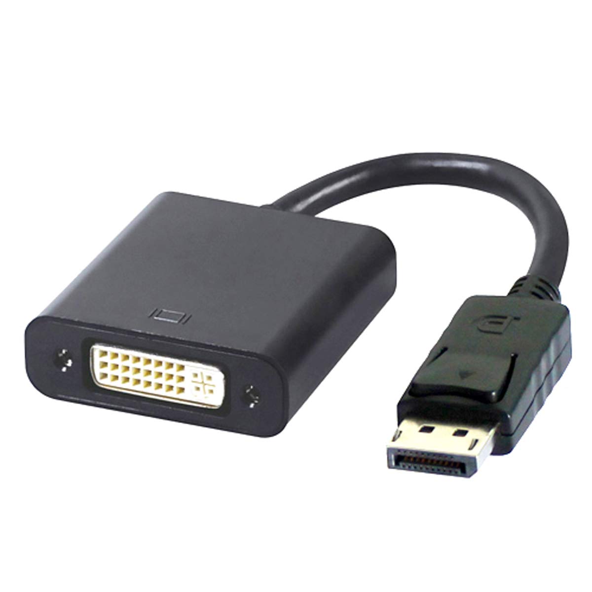 ChenYang DisplayPort to DVI Adapter Gold Plated Male to Female Converter Cable for Computer Desktop Laptop Monitor Projector