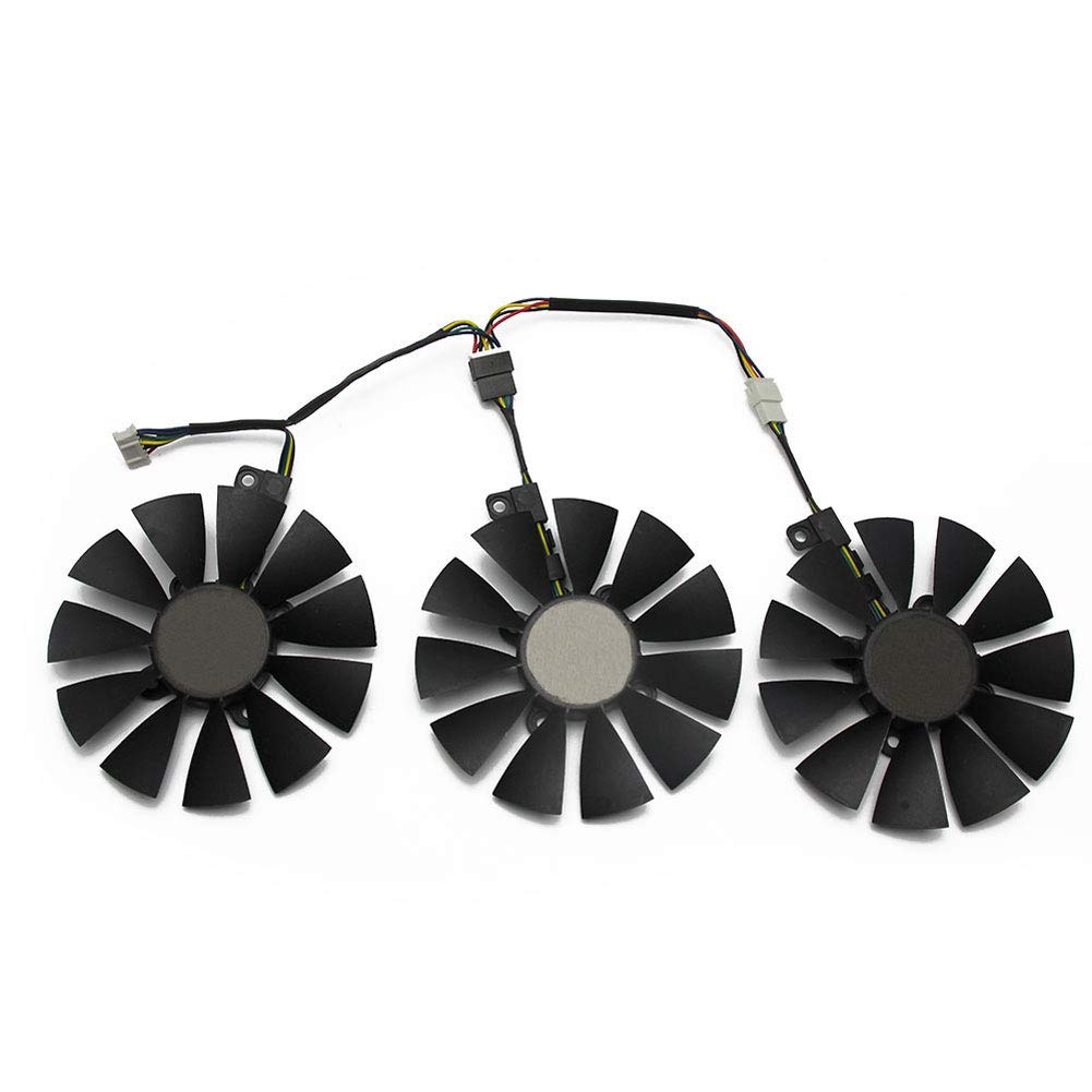 87MM T129215SU 4Pin Cooling Fan for ASUS GTX 980 Ti R9 390X 390 GTX 1060 1080 1070 1070Ti RX 480 580 Graphics Card Cooler