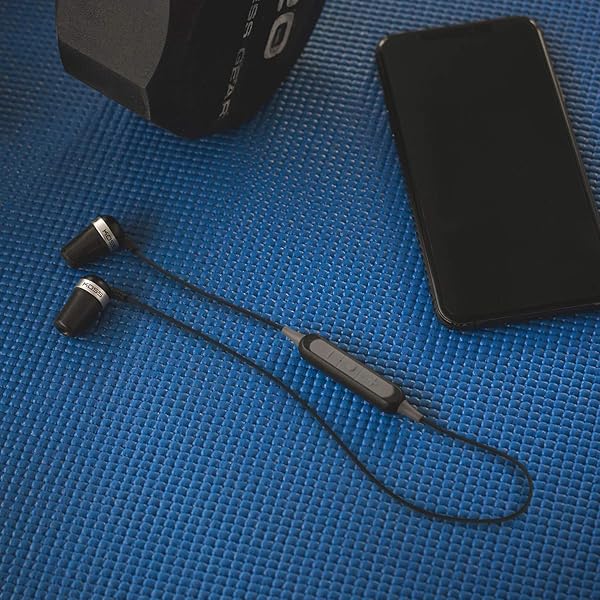Koss Buy KOSS The Plug Wireless Bluetooth Earbuds - Noise Isolating, In-Line Mic, Memory Foam Cushions, Black - View 8 of 8