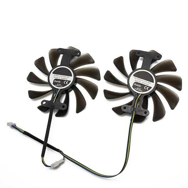 NNL 95mm 4Pin Cooler Fan Replacement for Zotac GeForce GTX 1070 1080 AMP Edition Graphics Card 2PCS Lot