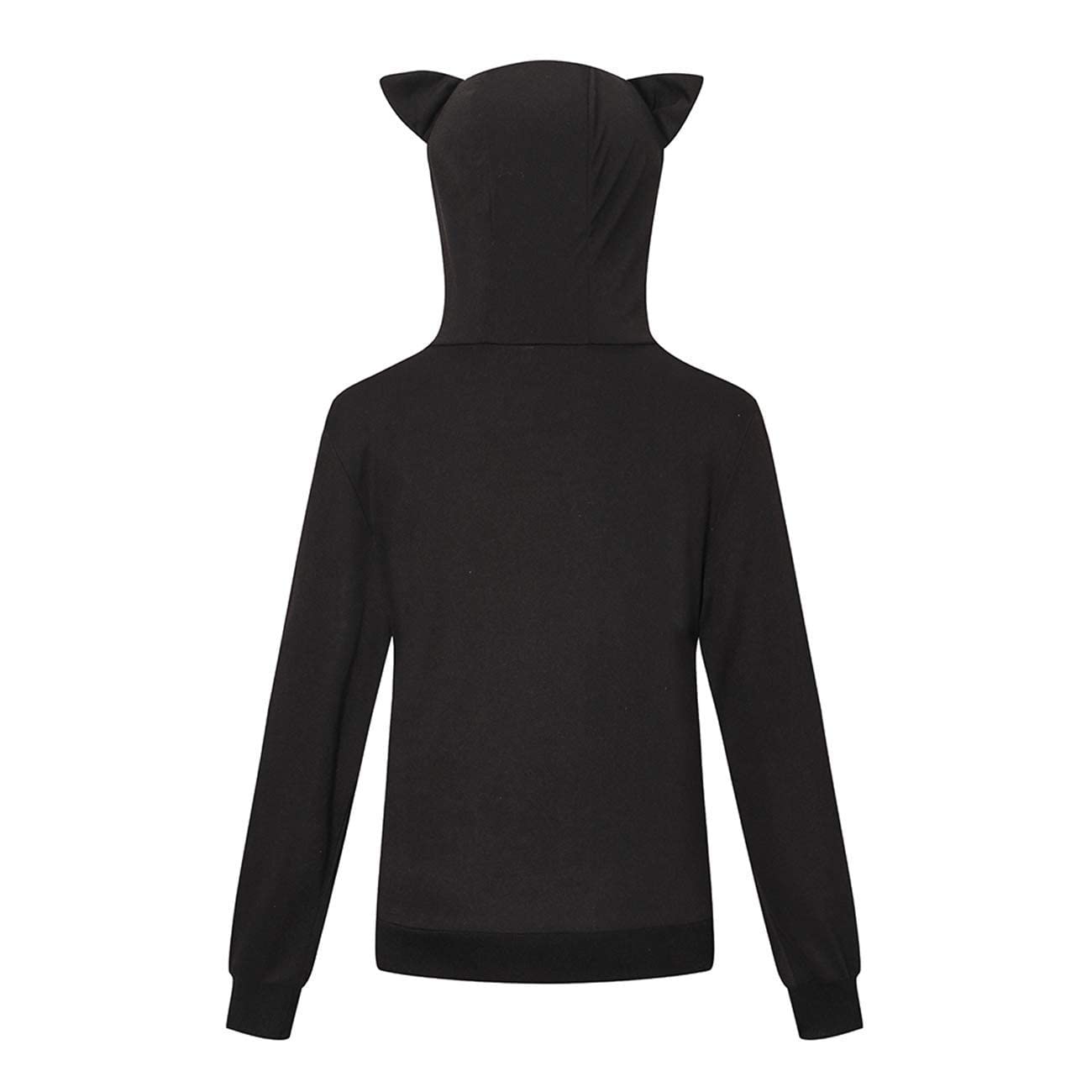 BOMBAXCEIBA Cat Dog Pet Carrier Sweater Hoodie for Puppies Kittens Black XL Comfortable Kangaroo Style - View 8 of 8