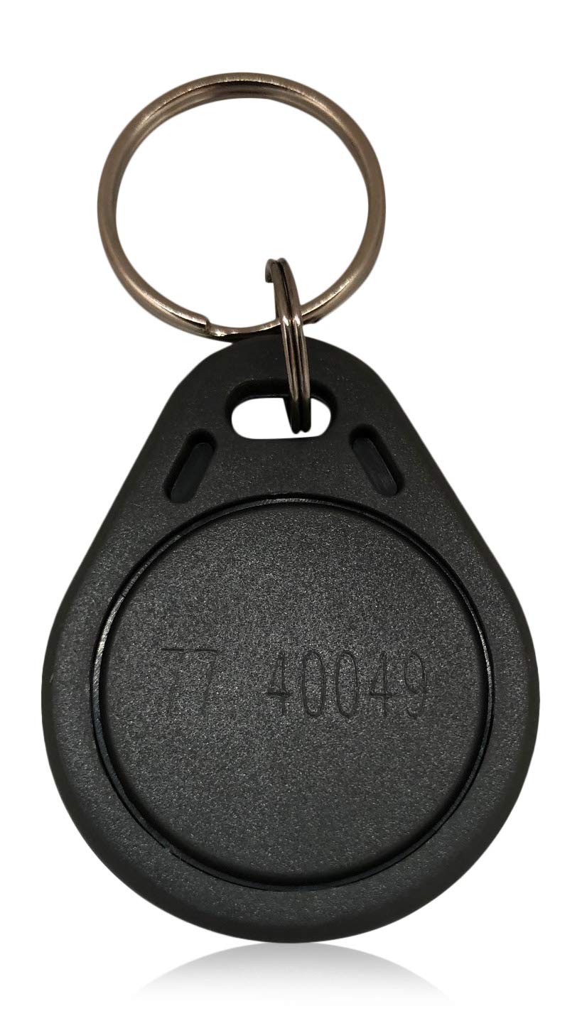 Panopticon Tech 50 AuthorizID Thin 26 Bit Proximity Key Fobs Compatible with ISOProx Readers for Access Control Systems