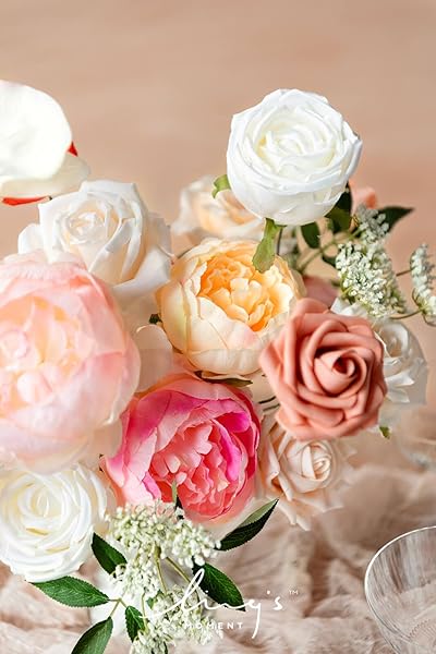 Ling's moment Ling's Moment Artificial Flowers Box Set Aromatic Coral for DIY Wedding Bouquets Centerpieces Party Baby Shower Home Decor - View 3 of 5