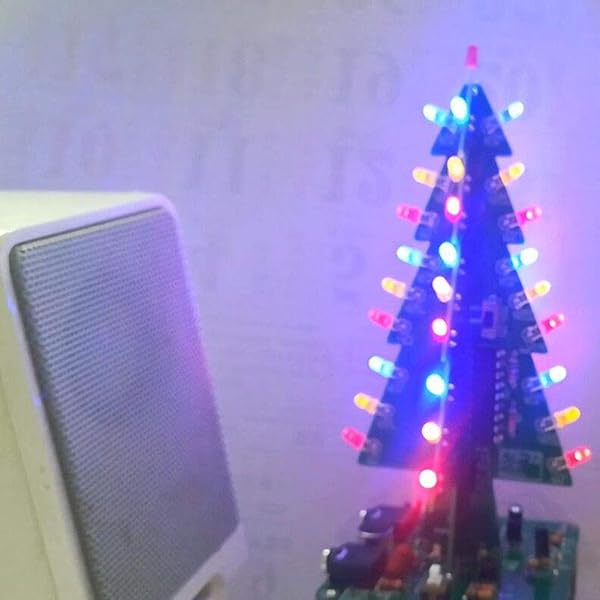Gikfun Gikfun Audio Controlled 3D LED Christmas Tree DIY Kit for Soldering Practice EK1685 - View 4 of 4