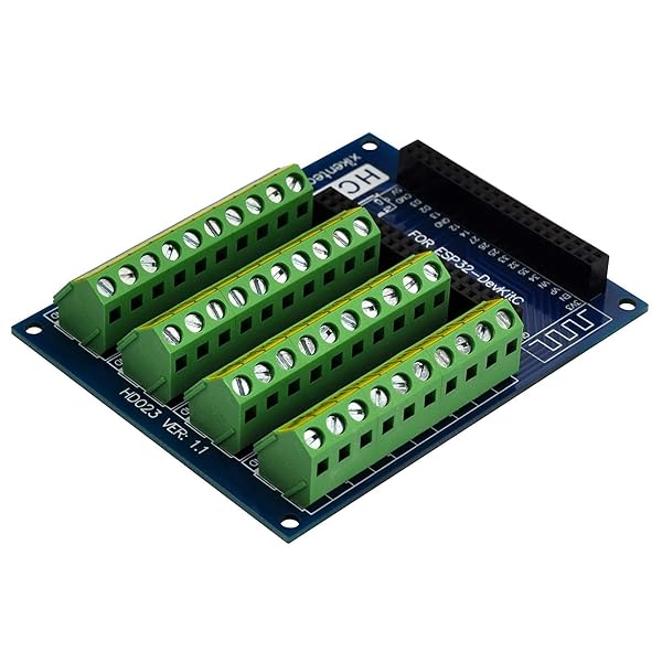 HCDC Screw Terminal Block Breakout Module Board for ESP32 DevKitC High Quality Connection Solution - View 3 of 7