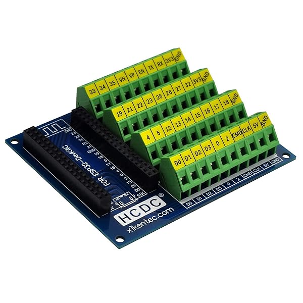 HCDC Screw Terminal Block Breakout Module Board for ESP32 DevKitC High Quality Connection Solution - View 4 of 7