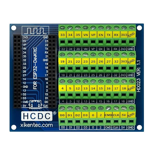 HCDC Screw Terminal Block Breakout Module Board for ESP32 DevKitC High Quality Connection Solution - View 2 of 7