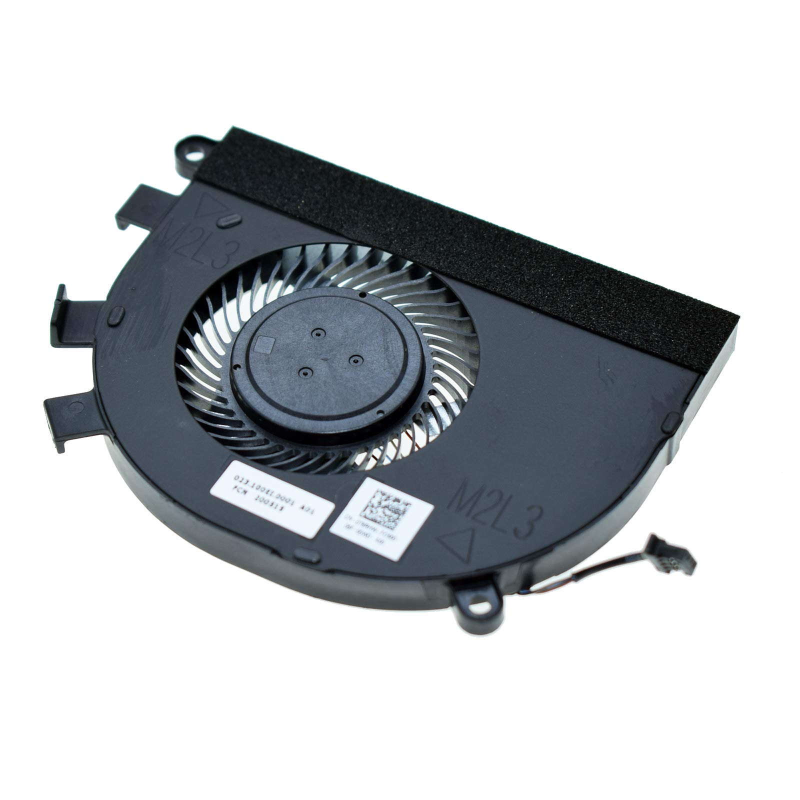 Sicastar CPU Cooling Fan for Dell Inspiron 15 5481 5584 Latitude 3400 3500 Series Laptop Replacement 0T6RHW DFS5K12214161H 4-pins - View 2 of 5