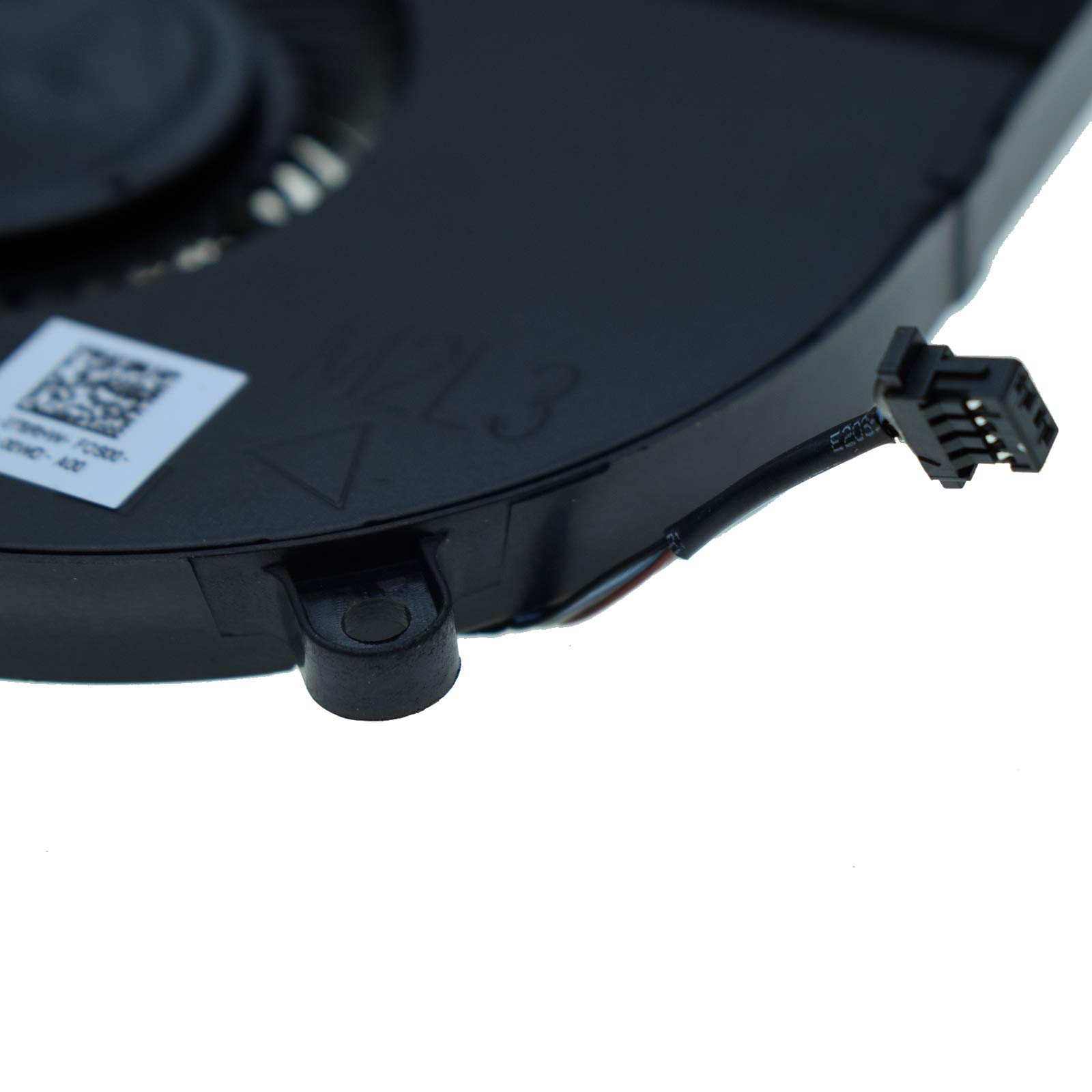 Sicastar CPU Cooling Fan for Dell Inspiron 15 5481 5584 Latitude 3400 3500 Series Laptop Replacement 0T6RHW DFS5K12214161H 4-pins - View 3 of 5