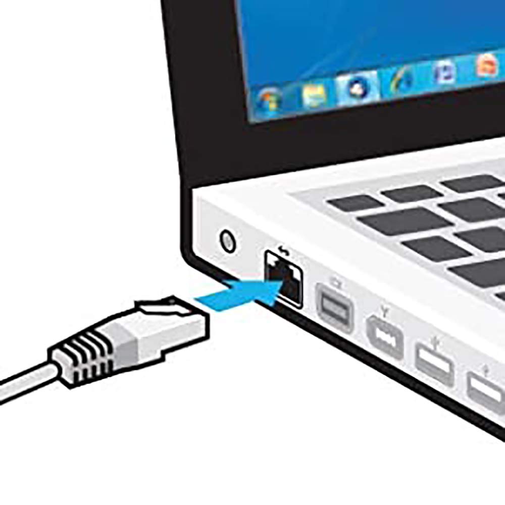 SatelliteSale RJ45 Cat-5e Network Ethernet Cable 6 Feet 100 MHz 1000 Mbps Universal Gray Cord for Fast Internet Connection - View 7 of 7