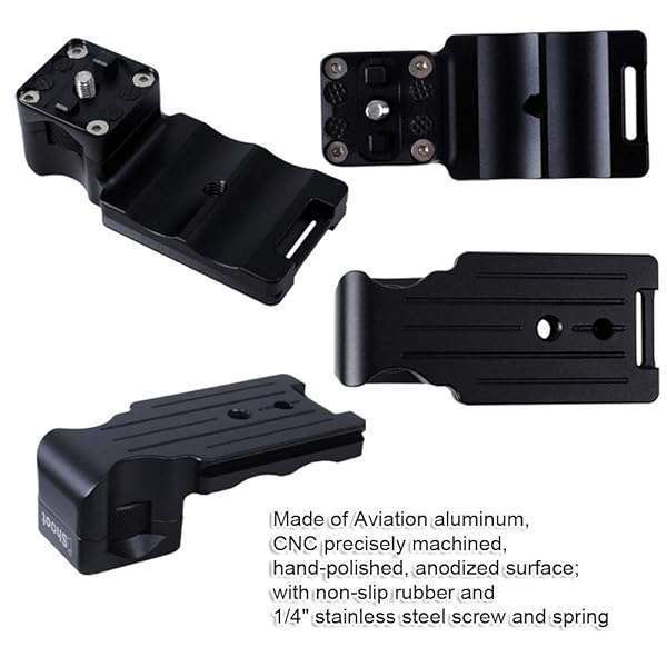 iShoot iShoot Lens Collar Foot for Canon EF 100-400mm II - Quick Release Plate Compatible with Arca-Swiss Tripods - View 5 of 9