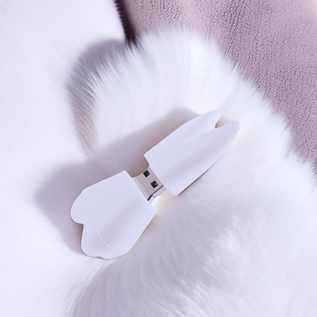 WooTeck 64GB Cartoon Tooth USB Flash Drive Cute Novelty Memory Stick for Easy Data Storage - View 4 of 7