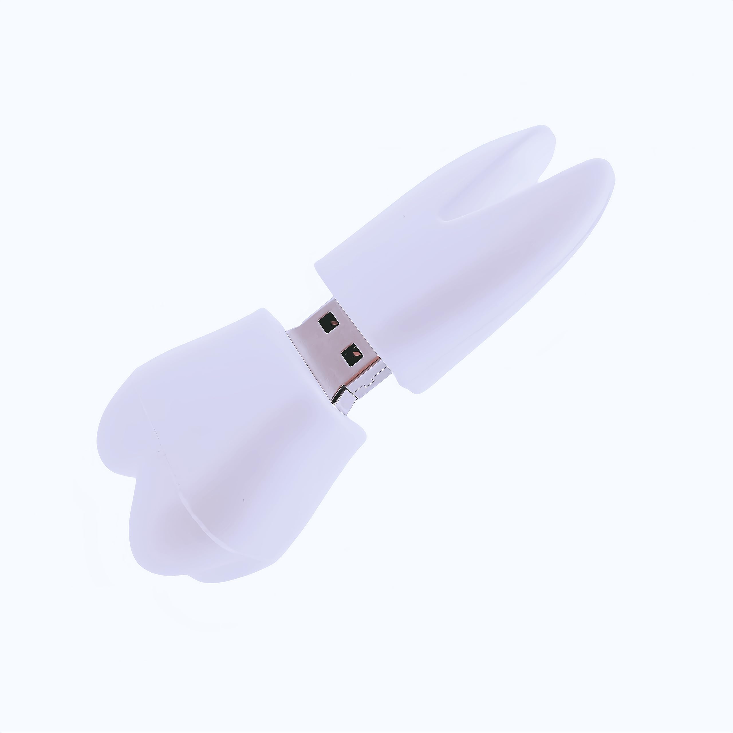 WooTeck 64GB Cartoon Tooth USB Flash Drive Cute Novelty Memory Stick for Easy Data Storage