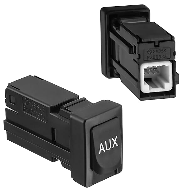 PANNUOSCS PANNUOSCS Aux Port Replacement for 2007-2014 Toyota Models - Compatible with Corolla, Tundra, RAV4, Tacoma & More