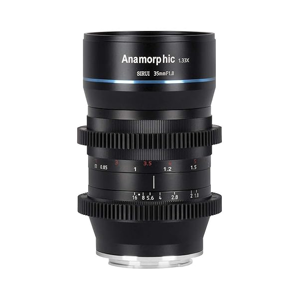 Sirui SIRUI 35mm F1.8 Anamorphic Lens for MFT - APS-C Cinema Lens with Blue Flare Effect - View 2 of 9