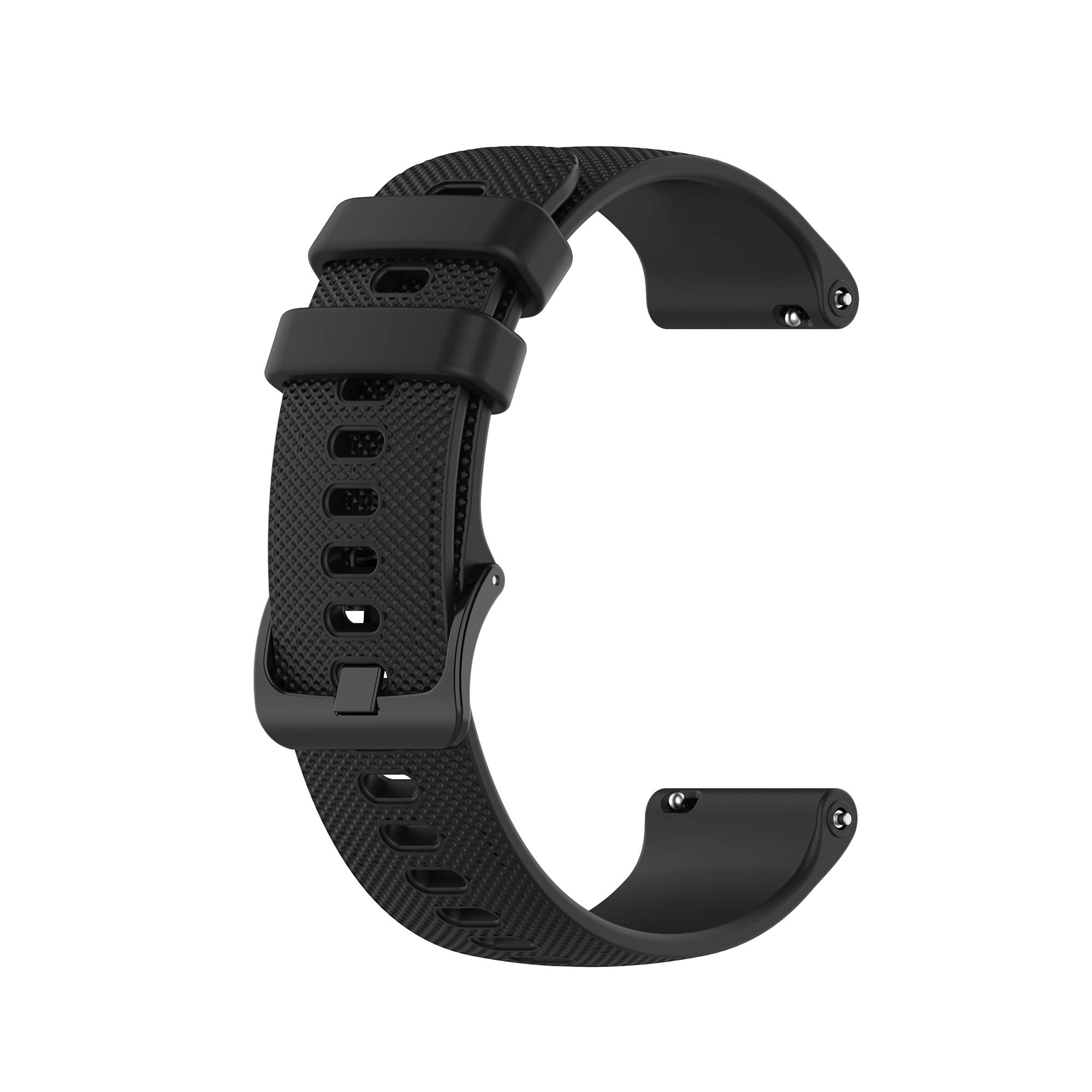 FitTurn Soft Colorful Silicone Watch Band for Garmin Venu 2 Venu Sq 2 Music Forerunner 165 645 245 35 55 Vivoactive 6 5 3 Replacement Strap - View 7 of 8
