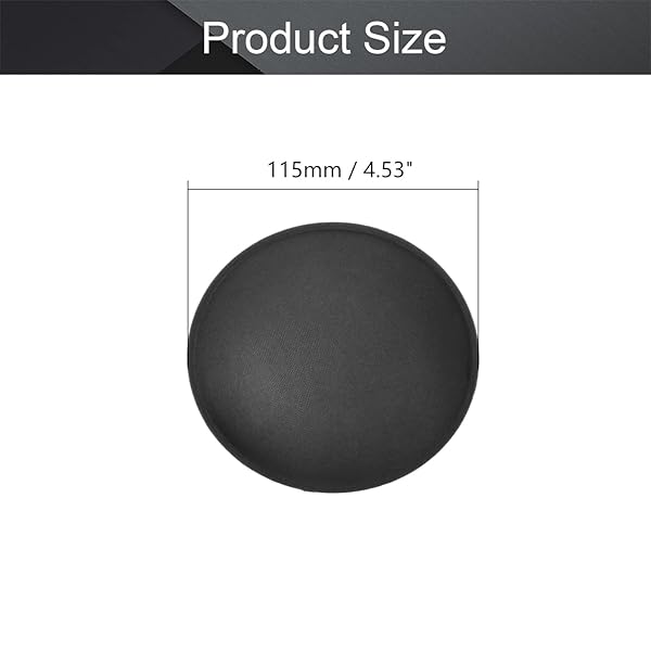 Fielect Fielect 4pcs Speaker Dust Cap 115mm Subwoofer Paper Dome Coil Cover Caps for Enhanced Sound Protection - View 3 of 8