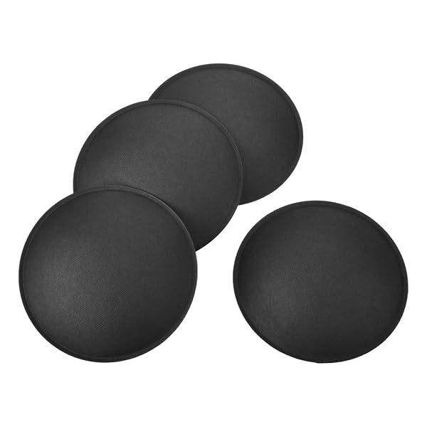 Fielect Fielect 4pcs Speaker Dust Cap 115mm Subwoofer Paper Dome Coil Cover Caps for Enhanced Sound Protection