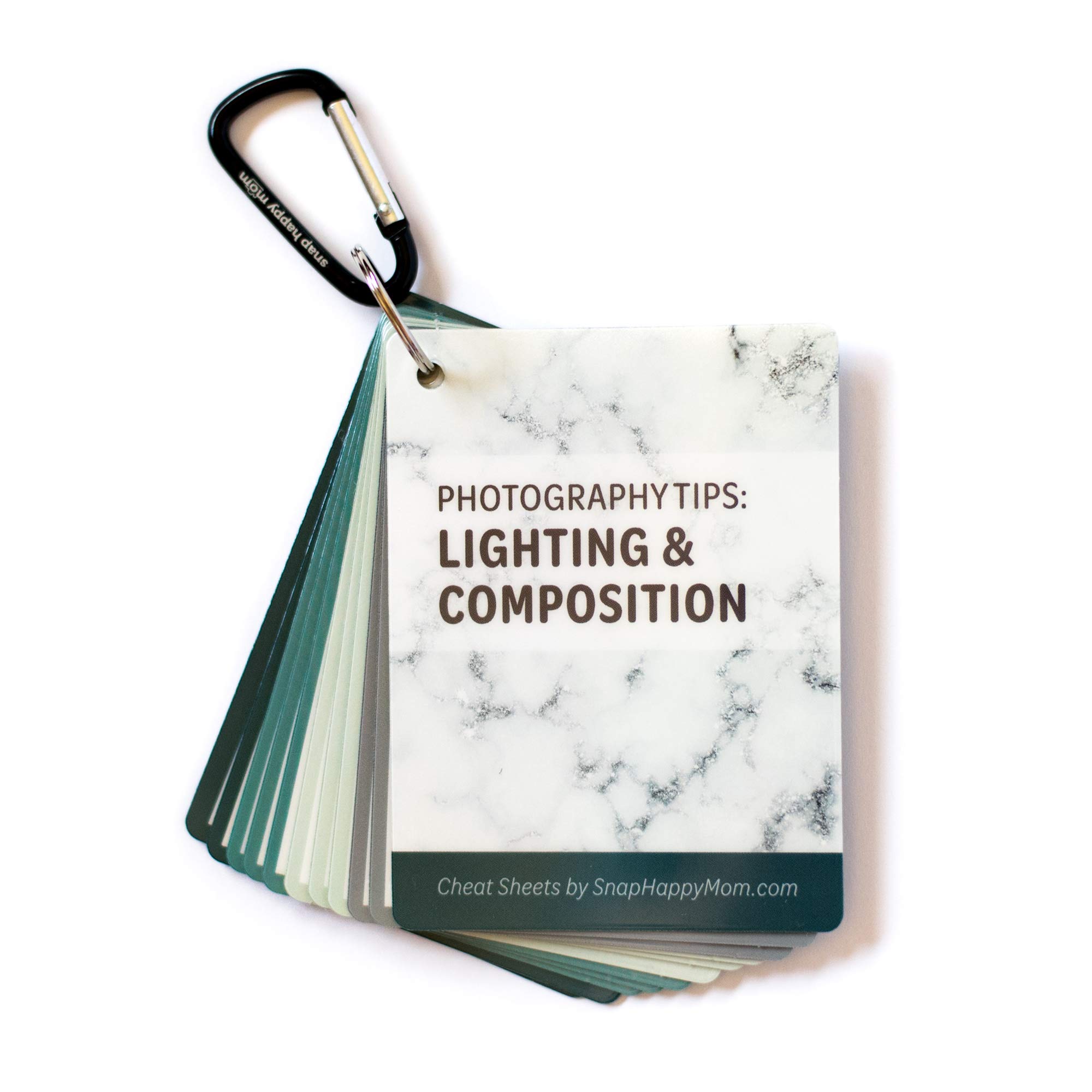 Snap Happy Mom Photography Tips Composition and Lighting Cheat Sheet Cards Pocket Sized Quick Reference for Beginners by Snap Happy Mom Classic