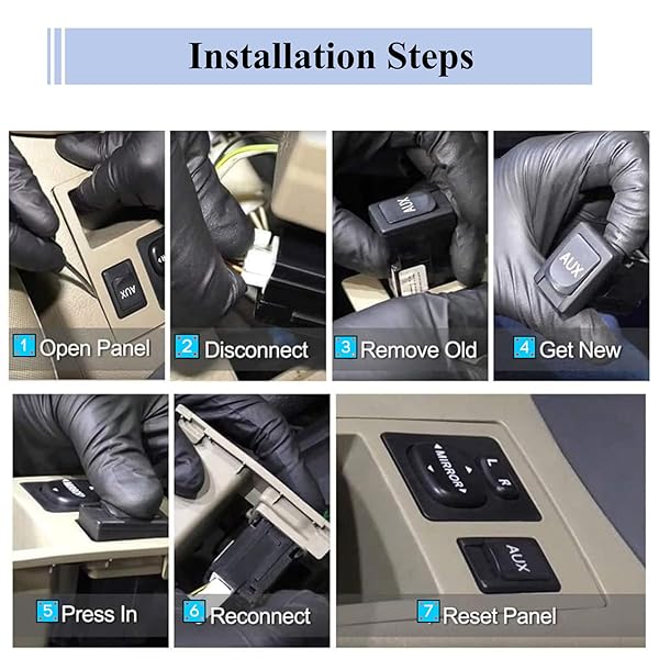 PANNUOSCS PANNUOSCS Aux Port Replacement Compatible with 2006-2011 Honda Civic 2009-2011 Honda CRV Auxiliary Input Adapter Audio Input Jack Replaces#39112-SNA-A01 Auxiliary Input Jack Aux Jack Aux Input 5 Pin - View 8 of 8