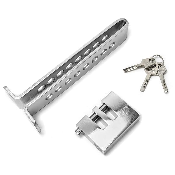 QWORK QWORK Anti Theft Clutch Lock Premium Stainless Steel Security Device for Vehicle Protection - View 8 of 8