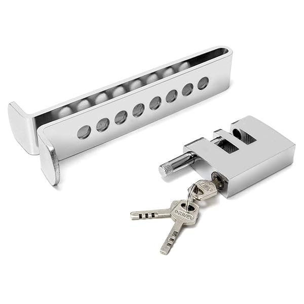QWORK QWORK Anti Theft Clutch Lock Premium Stainless Steel Security Device for Vehicle Protection - View 2 of 8