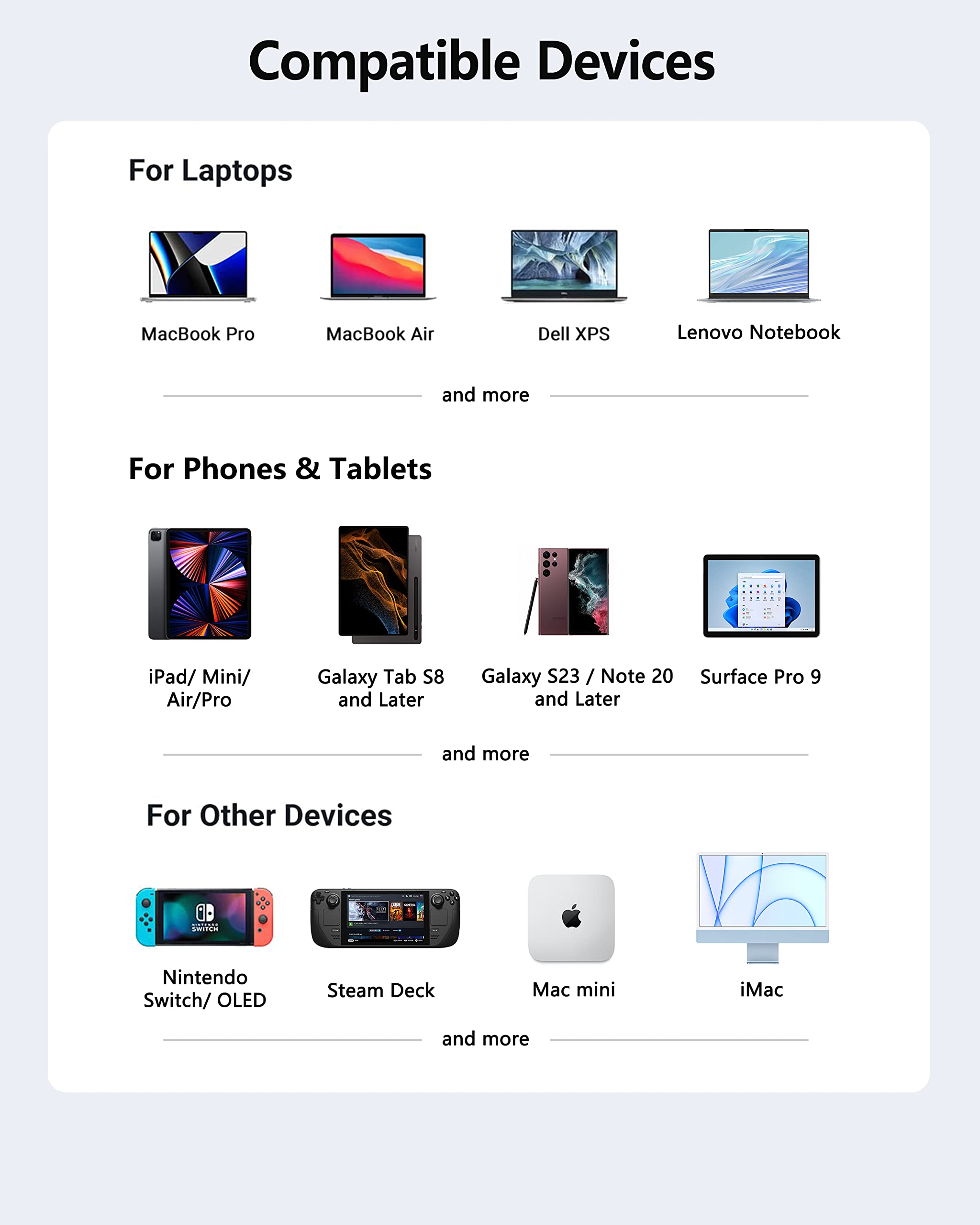 NXPGKEA USB C Hub for iPad Pro Air Mini Docking Station with 4K HDMI 3.5mm Jack 2 USB3.0 Ports PD Charging Data Accessories - View 8 of 8