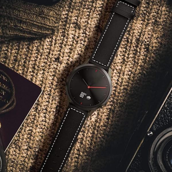 YEEJOK Yeejok Samsung Galaxy Watch 3 45mm 46mm Bands for Men Women 22mm Mesh Woven Genuine Leather Strap for Gear S3 Frontier Classic Black - View 7 of 7