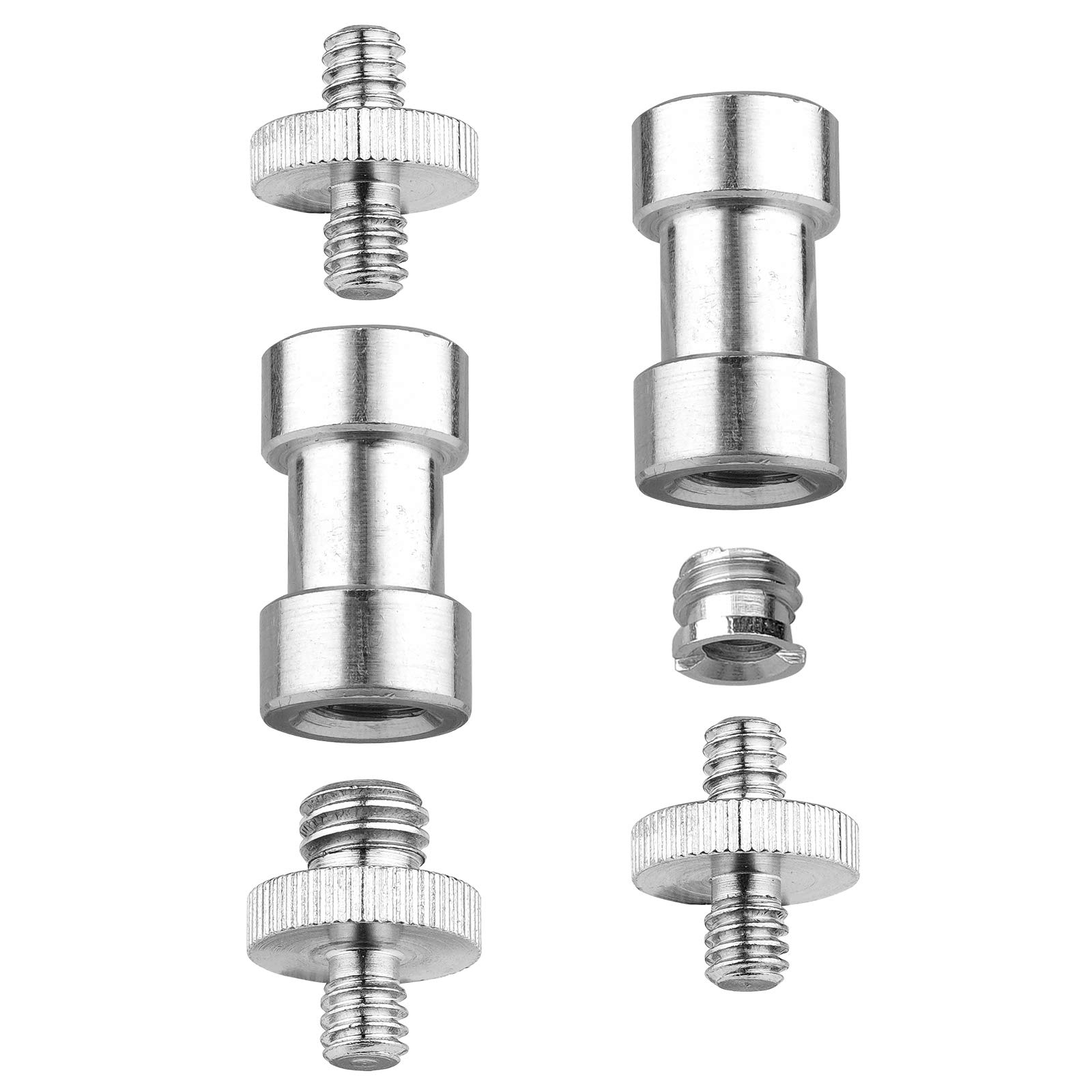 ChromLives Camera Mount Screw ChromLives 1/4 to 3/8 Tripod Screw Adapter for Monopod Ballhead Flash Light 22 Pack - View 6 of 7