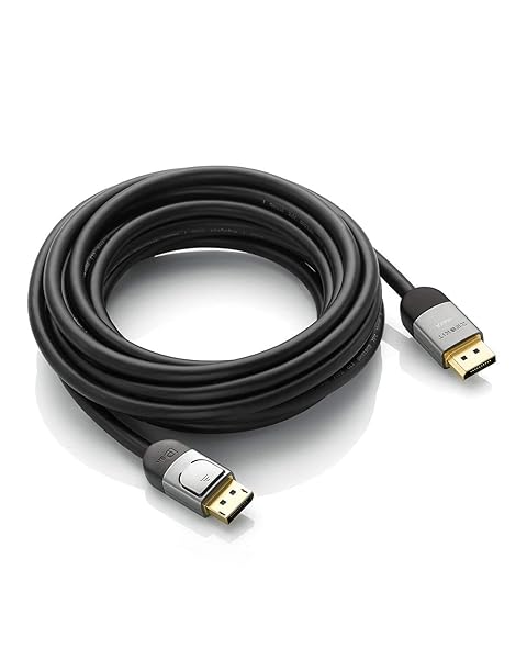 Zeskit Zeskit Maya Certified DP 1.4 Cable 16ft for 4K 120Hz 8K 60Hz 1440p 144Hz 240Hz HDR High Speed Performance - View 4 of 5