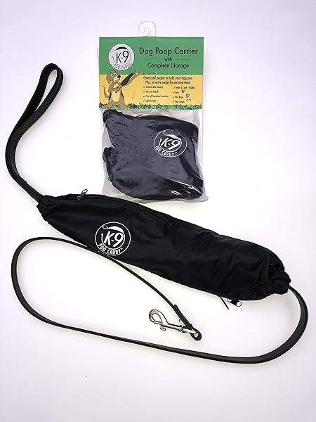 K-9 Poo Caddy K9 Poop and Treat Caddy for Dog Leashes Holds Poop Bags and Treats with Separate Pockets Ideal for Dog Owners - View 2 of 8