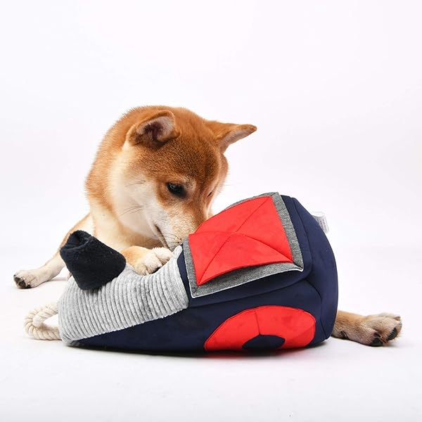 Puppia Puppia Nosework Toy Farm House Red for Engaging Fun and Interactive Play - View 3 of 3