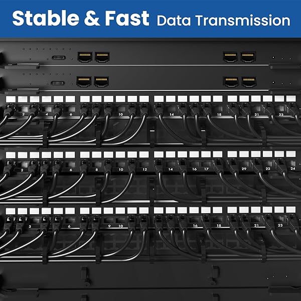 Ultra Clarity Cables Cat6 Ethernet Cable 15 Feet 6 Pack LAN UTP RJ45 Network Cord Patch Internet Cable 15 ft - View 10 of 10