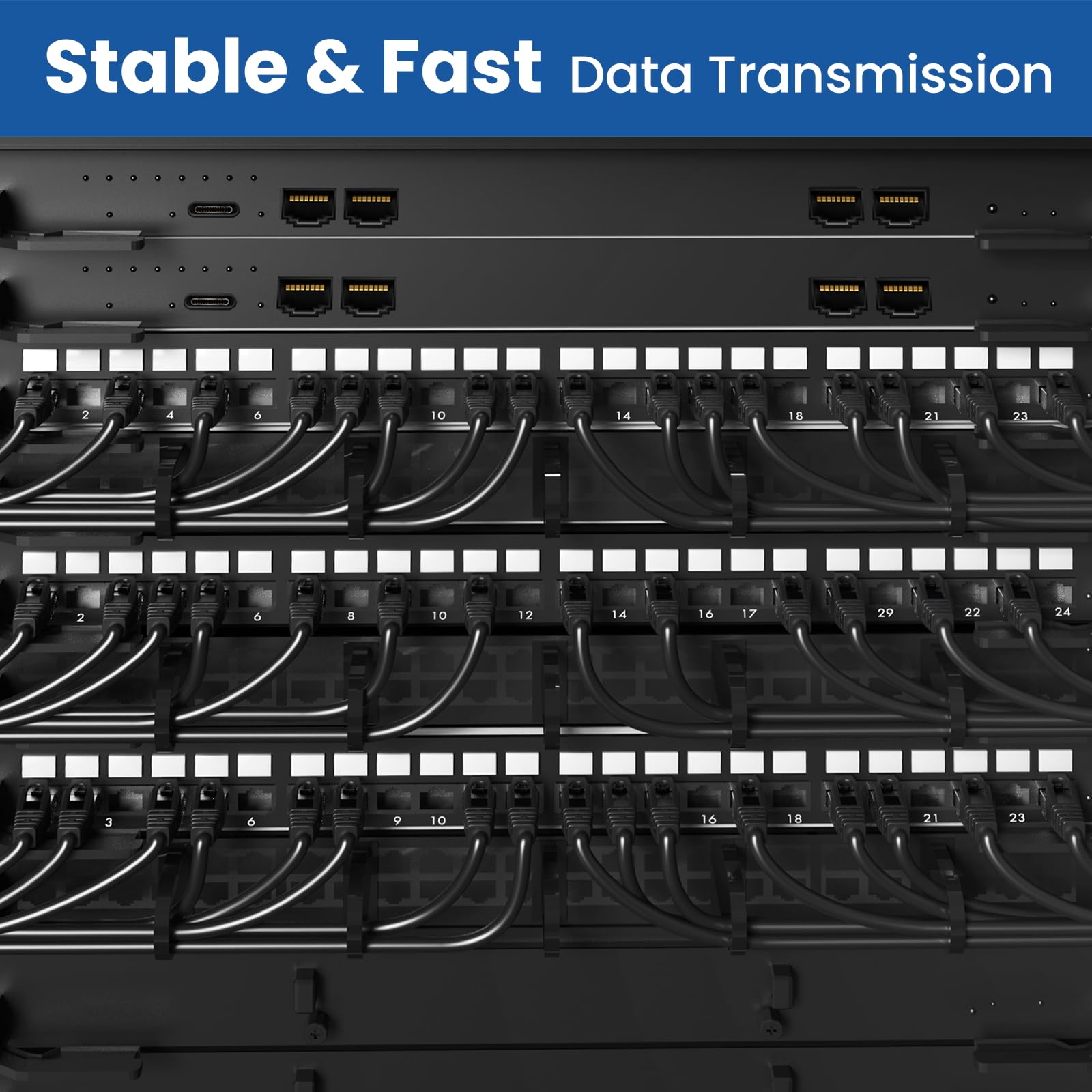 Ultra Clarity Cables High Speed Cat 6 Ethernet Cable 100 ft 10Gbps Indoor Outdoor Rj45 for Computer Router Modem PS4 PS5 Xbox Gaming White - View 8 of 8