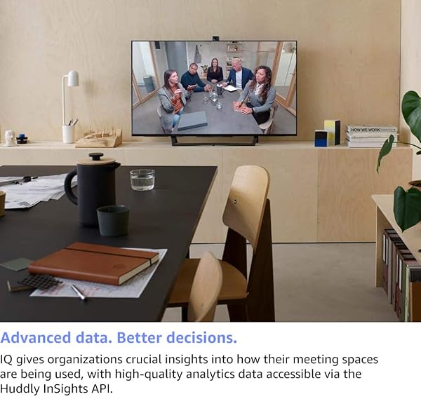 Huddly Huddly IQ Full HD 1080p USB Video Conferencing Camera with 150-Degree View and AI Capabilities - View 6 of 8