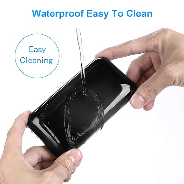 Aelfox Aelfox Soft Gel Mouse Wrist Rest Ergonomic Silicone Support for Laptop Computer Office Home Alleviate Wrist Pain Black 5.6 x 2.95 x 0.75 Inch - View 10 of 10