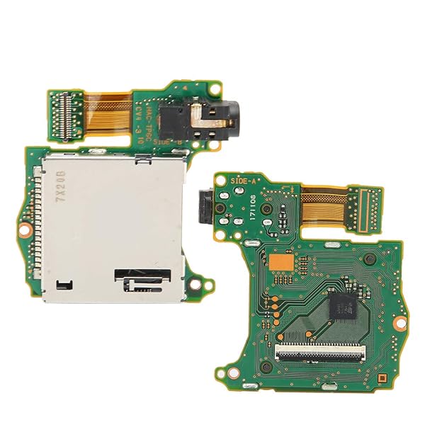 ASHATA ASHATA Game Host Card Slot & Reader Tray for Switch - Essential Repair Accessory with Earphone Port - View 9 of 11