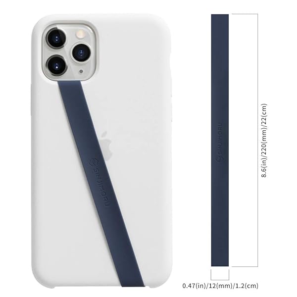 Sinjimoru Sinjimoru Stretchable Silicone Phone Strap - Flexible Grip Holder for iPhone & Android | Secure Loop with Wireless Charging Support - View 7 of 11