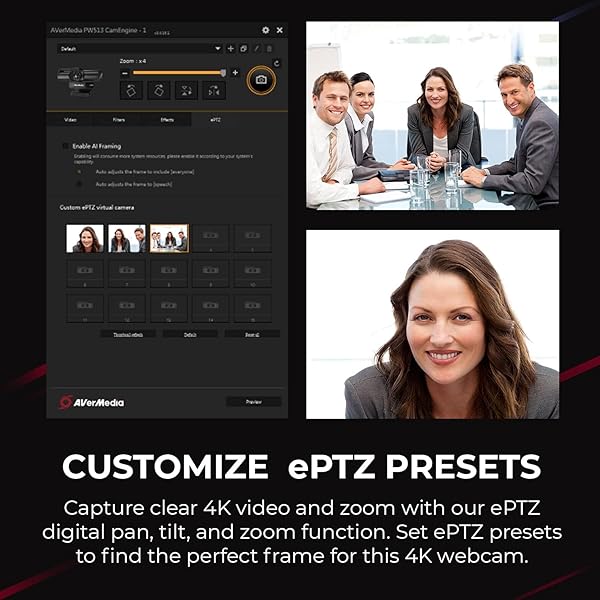 AVerMedia AVerMedia Live Streamer CAM 513: 4K Ultra Wide Angle Webcam for OBS & Zoom - Perfect for Indoor Streaming - View 11 of 11
