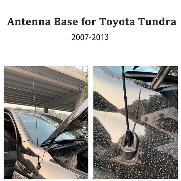 Anina Anina Antenna Base for Toyota Tundra 2007 to 2013 Car Radio Antenna Ornament Grommet Mount Topper 86392-0C040 - View 6 of 8