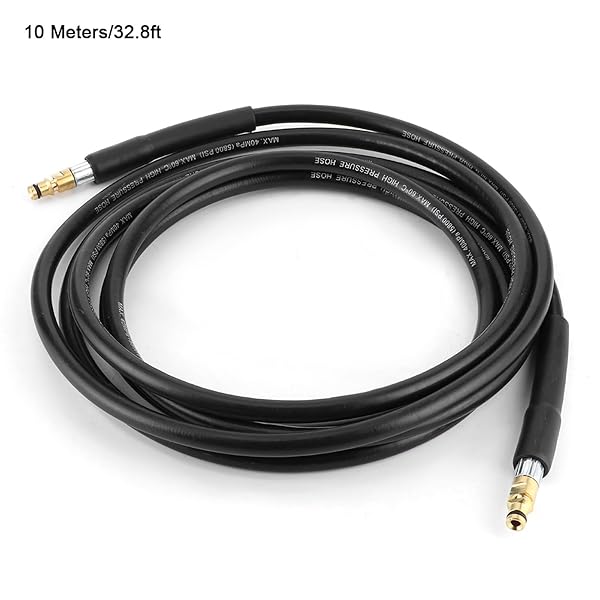 Aramox High Pressure Washer Hose for K2 K3 K4 K5 Cold Water Car Cleaning Durable Quick Connect Steel Wire Braid Rubber Cover - View 4 of 10